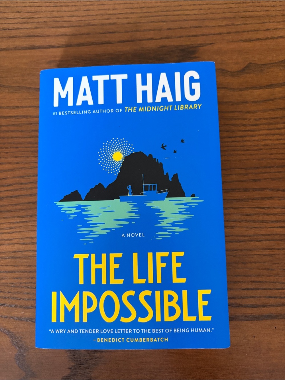 Matt Haig "The Life Impossible" Bright Blue Paperback